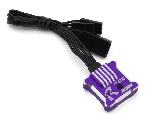 Reve D REVOX ESC パープル　ジャイロ Reve D Revox Steering Drift Gyro (Assorted Colors)