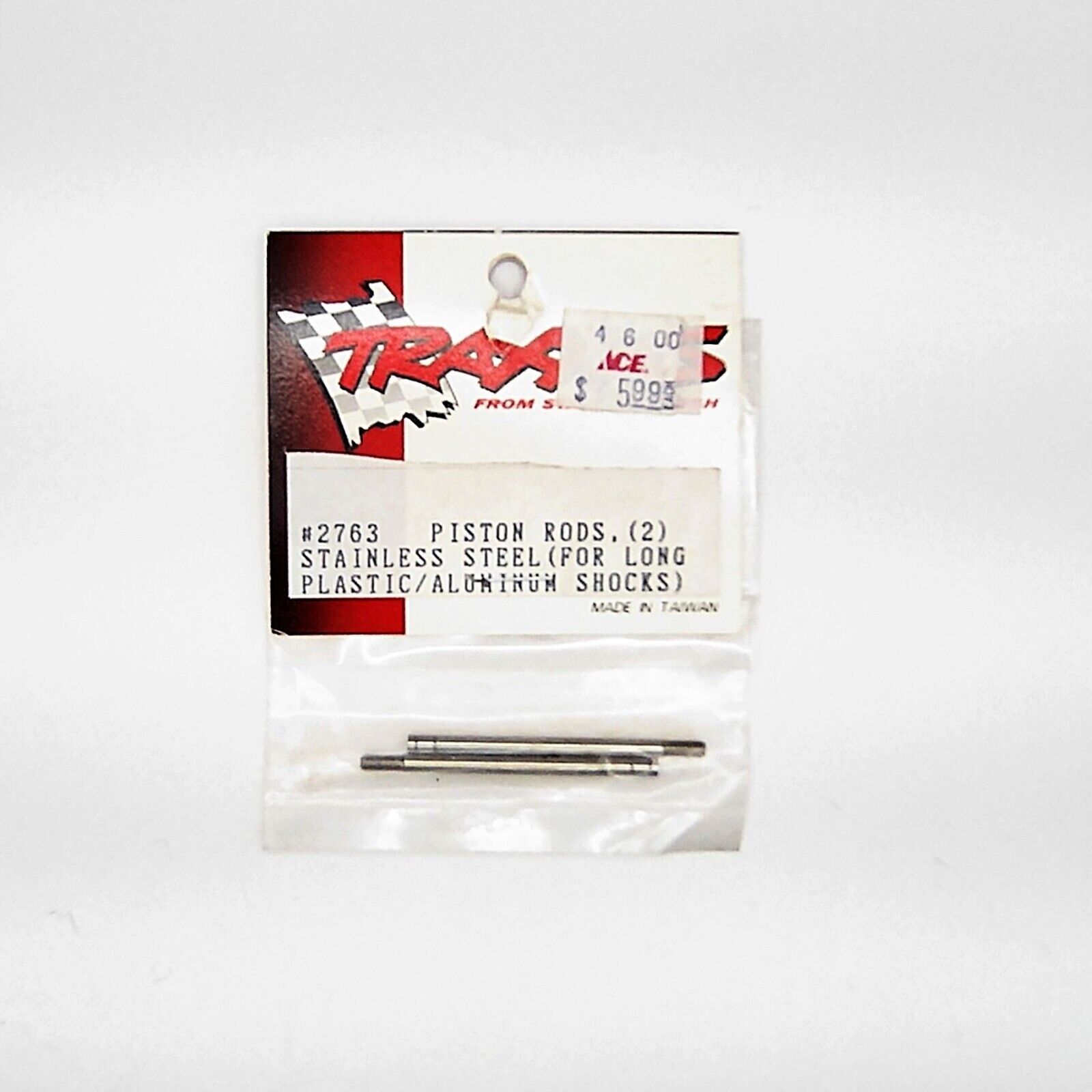 Ejes de amortiguador Traxxas, acero inoxidable (largo)(2) *Discontinuado