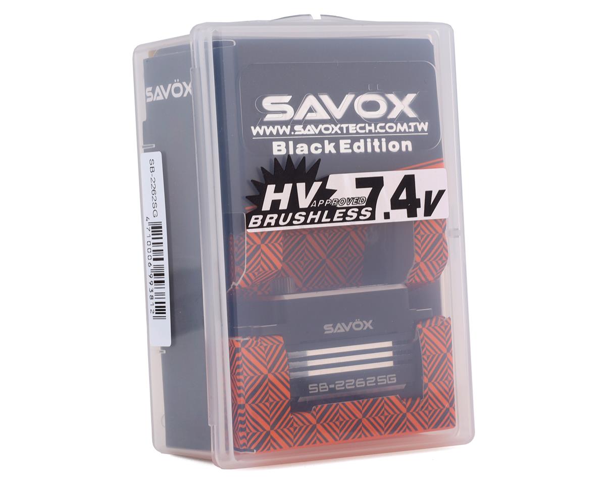 Savox SB-2262SG Servo digital de engranaje de acero sin escobillas de perfil bajo "High Torque" (alto voltaje)