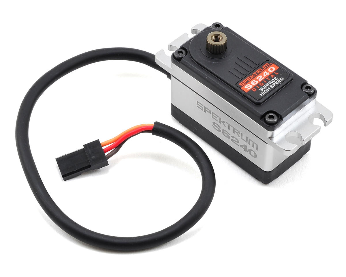 Spektrum RC S6240 Digital Steel Gear High Speed Low Profile Servo