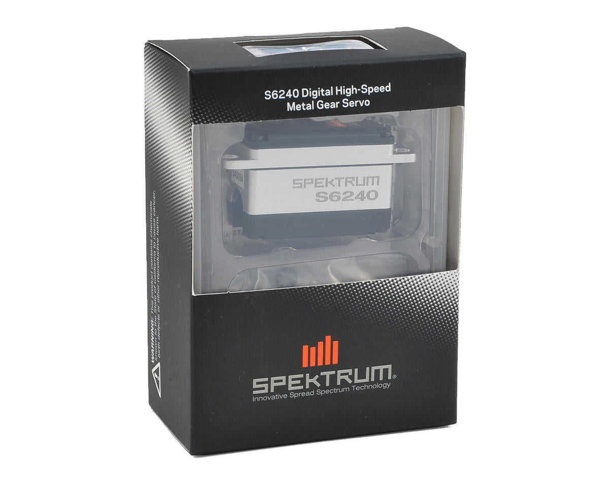 Spektrum RC S6240 Digital Steel Gear High Speed Low Profile Servo