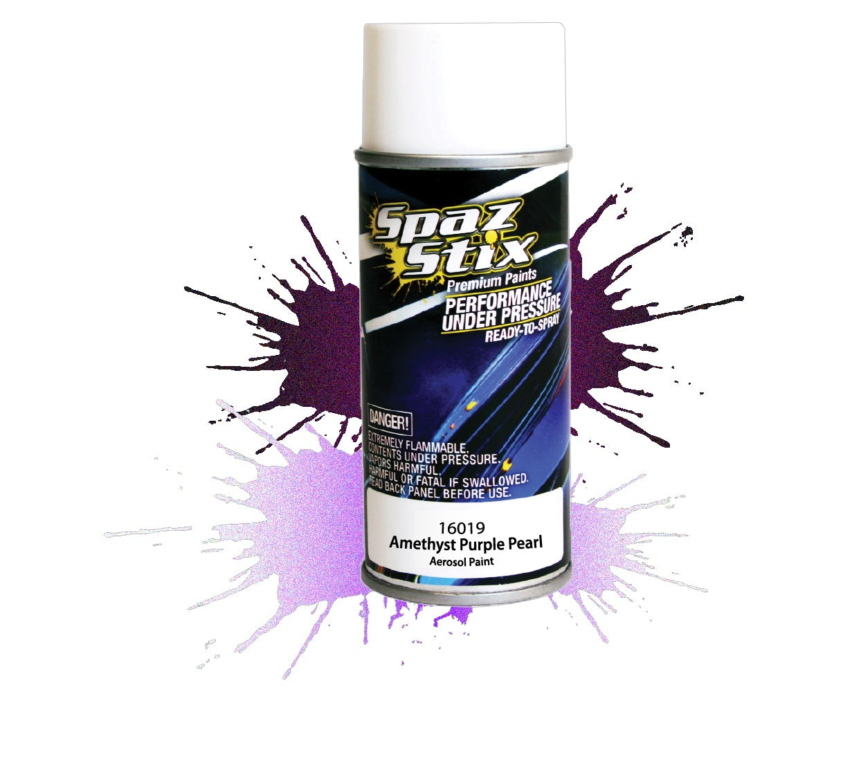 Pintura en aerosol Spaz Stix "Amethyst Purple Pearl" (3.5 oz)