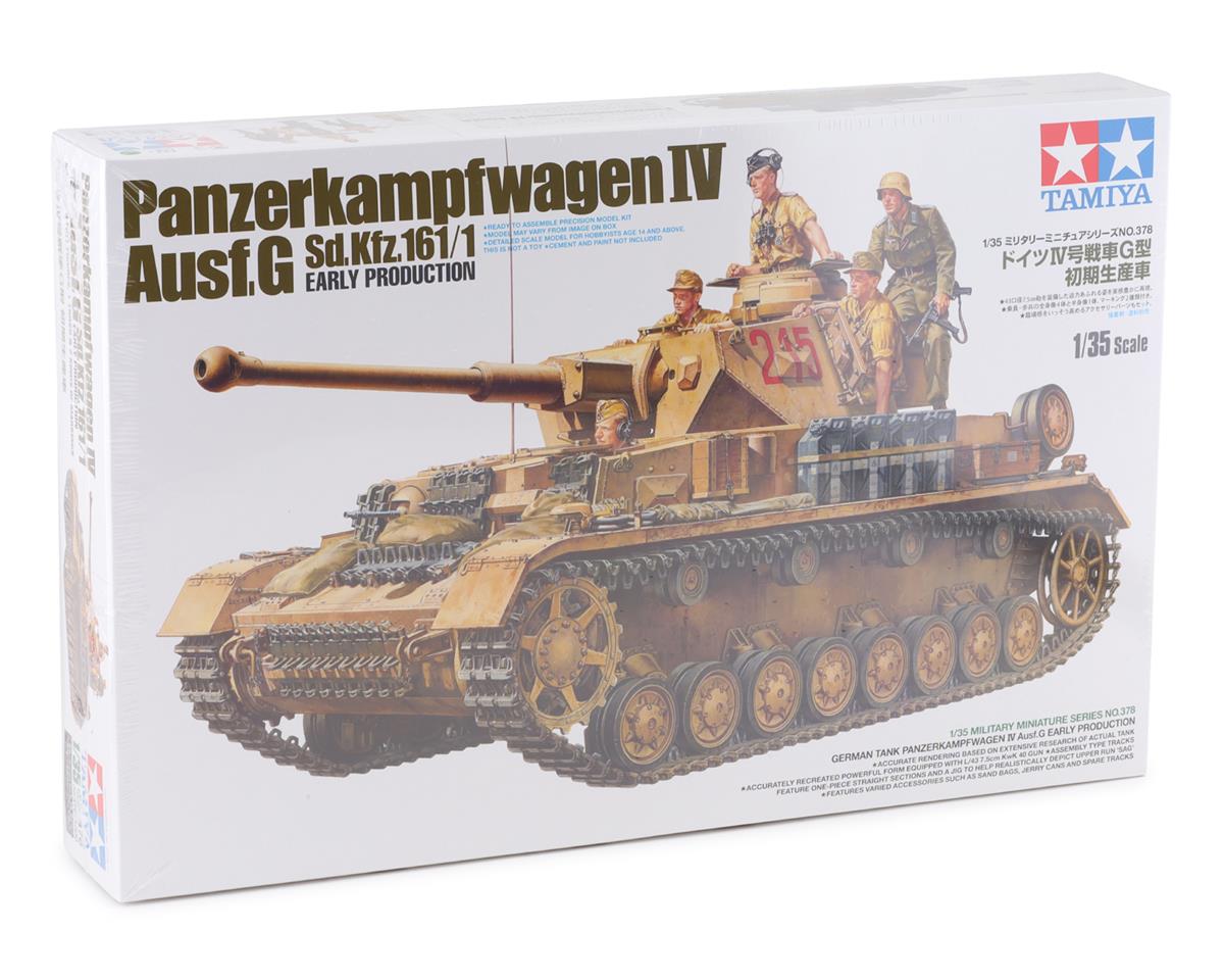 Tamiya German Tank Panzerkampfwagen IV Ausf. G 1/35 Model Tank Kit (Early Production)