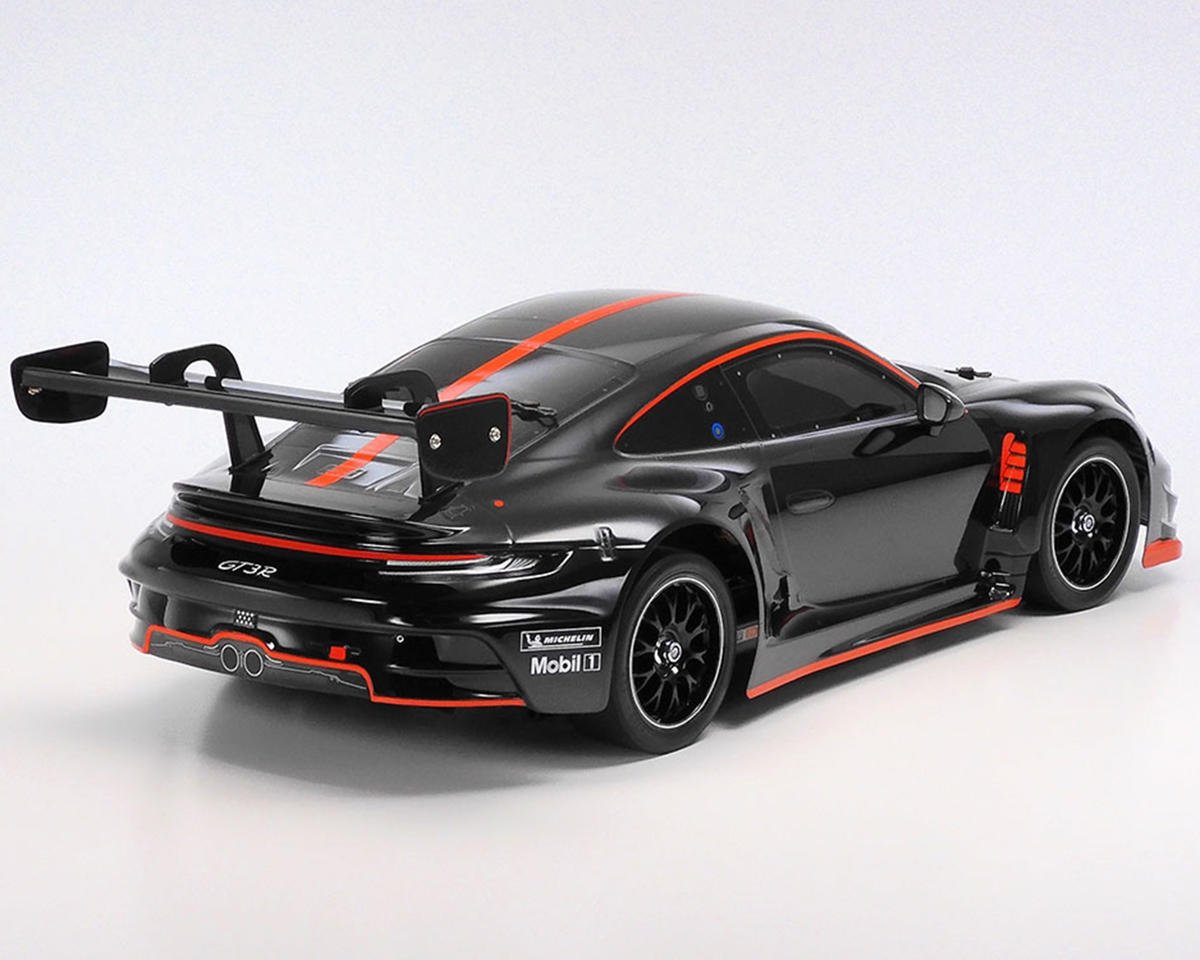 Tamiya TT-02 Porsche 911 GT3 R 1/10 4WD Electric Touring Car Kit w/Pre-Painted Body (Black)