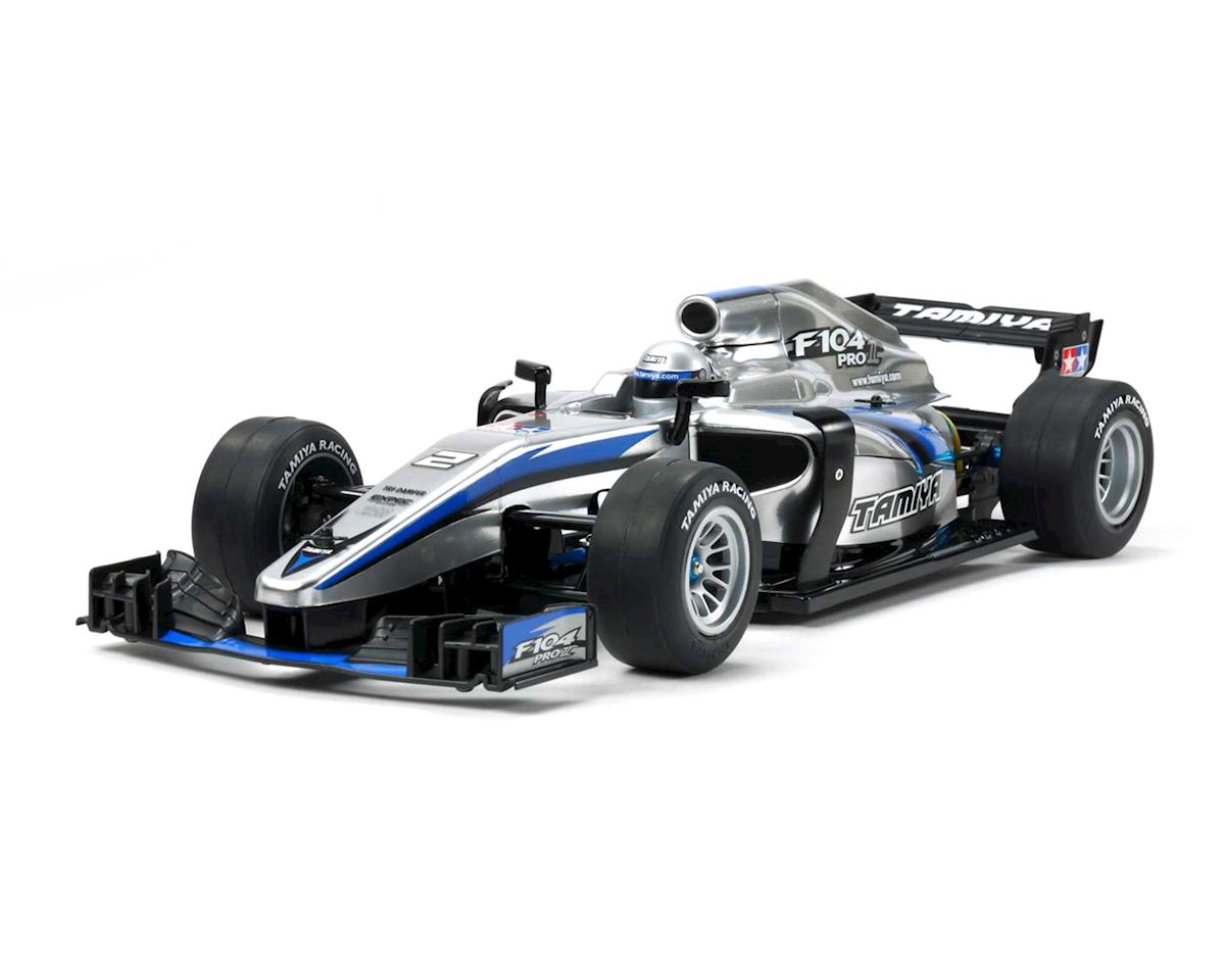 Tamiya F104 PRO II 1/10 2WD Electric Competition F1 Chassis Kit (Clear) w/Body