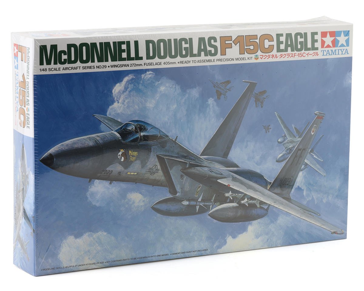 Tamiya 1/48 McDonnell Douglas F15C Eagle Model Kit