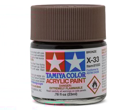 Tamiya Acrylic Gloss Paints (23mL) (Assorted Colors)