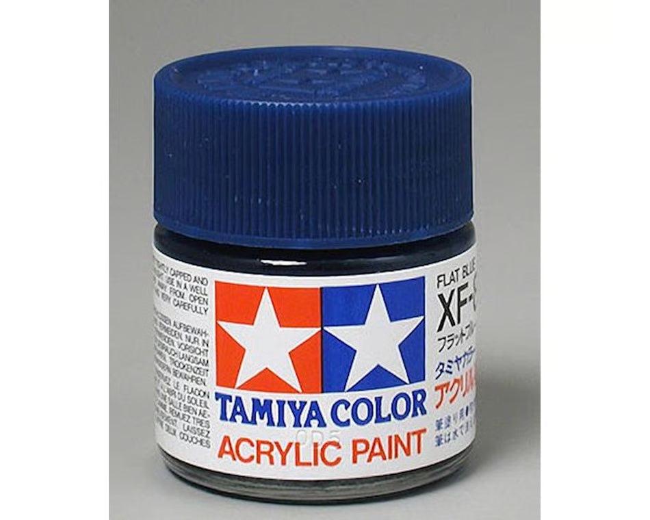 Tamiya Acrylic Flat Paints (23mL) (Assorted Colors)
