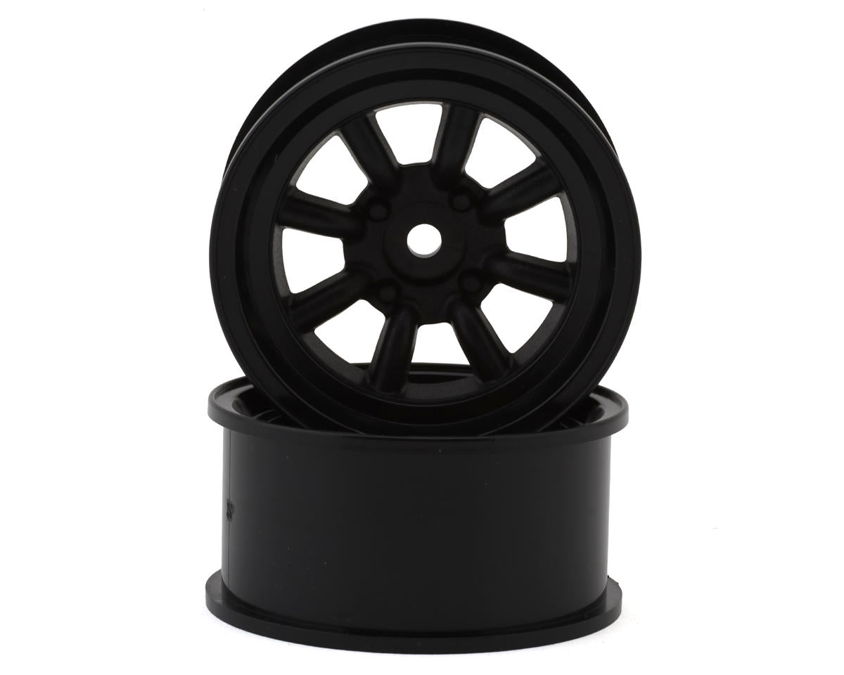 Topline RS Watanabe 1/10 Drift Wheels (Black) (2) (5mm Offset)
