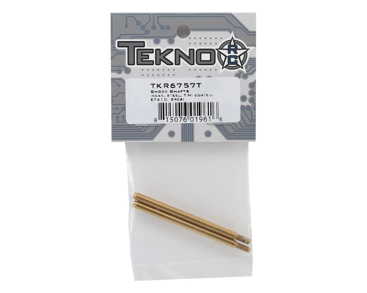 Tekno RC ET410 Rear TiNi Coated Shock Shafts (2)