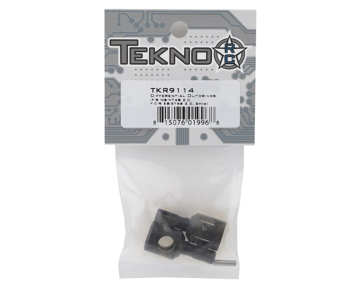 Tekno RC NB48 2.0 Front/Rear Differential Outdrives (2)