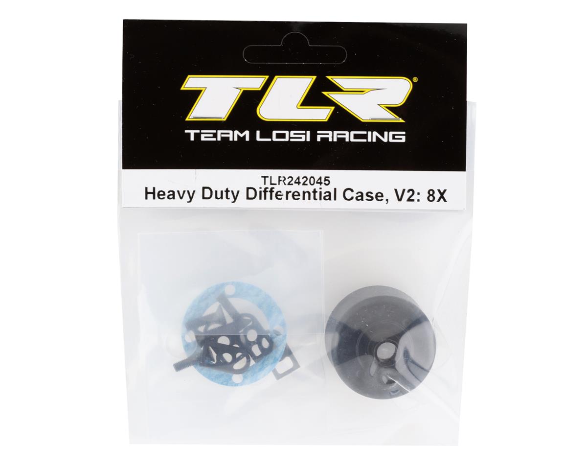 Team Losi Racing 8ight X V2 Heavy Duty Differential Case