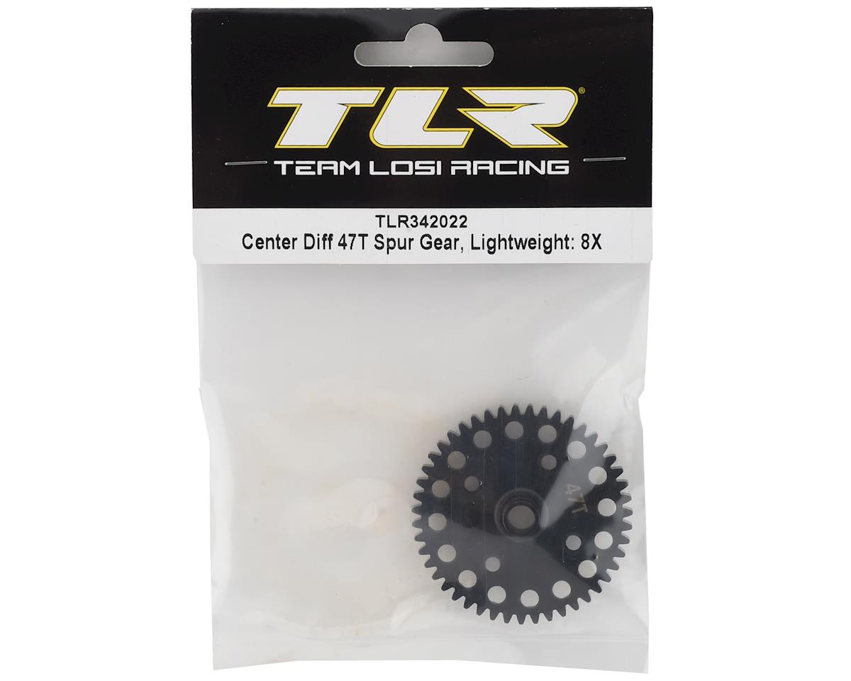 Team Losi Racing 8IGHT X Center Diff 47T Spur Gear (Lightweight)