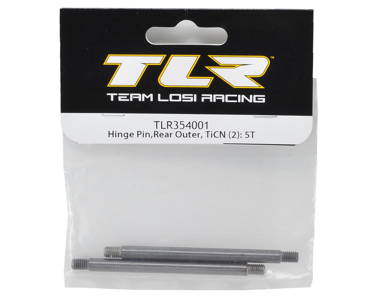 Team Losi Racing 5IVE-T TiCN Rear Outer Hinge Pin (2)