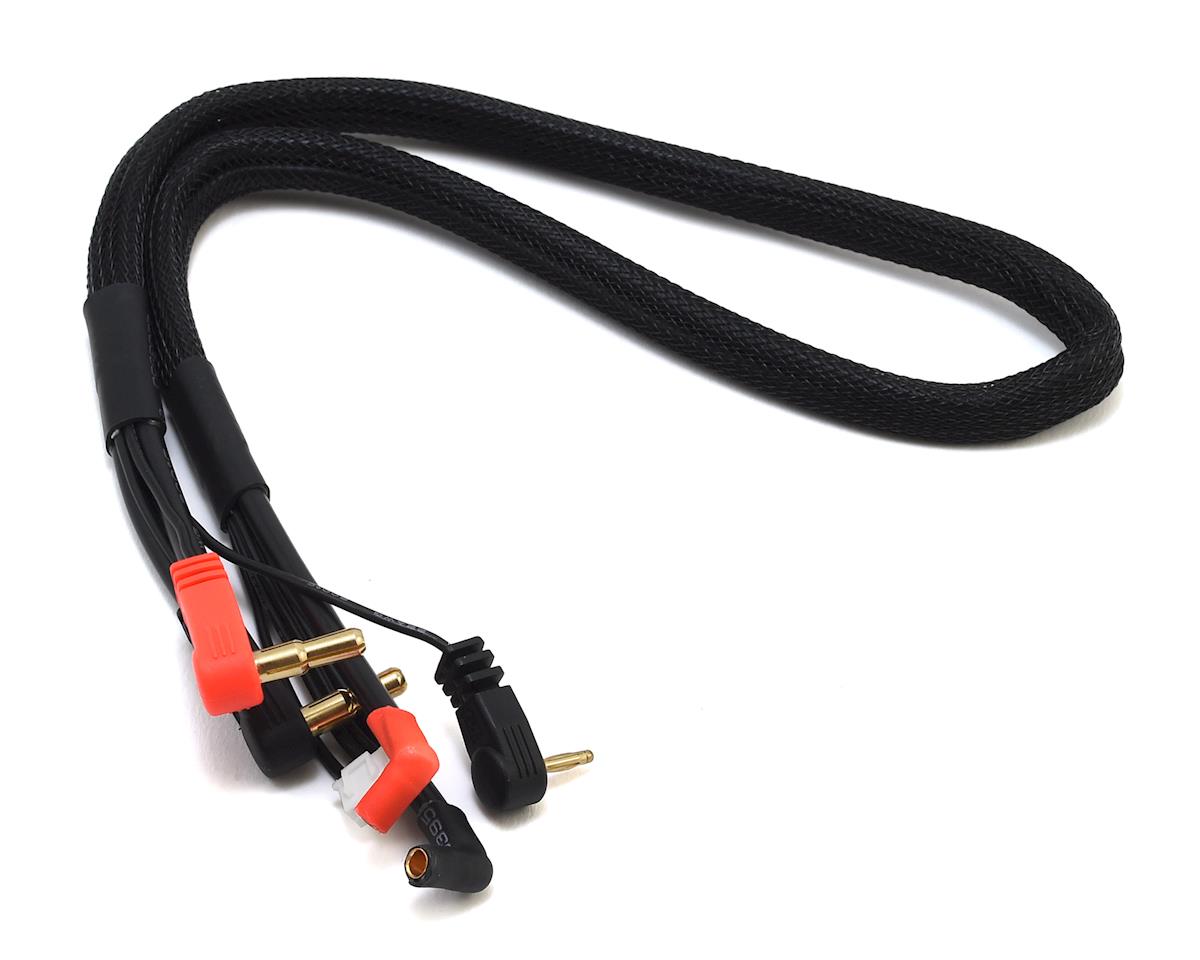 Cable de carga TQ Wire 2S con conector tipo bala de 4 mm y 5 mm (2')
