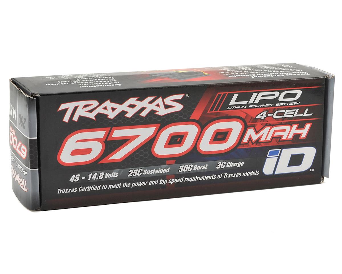 Batería LiPo Traxxas 6700mAh 14.8v 4 celdas 25C 