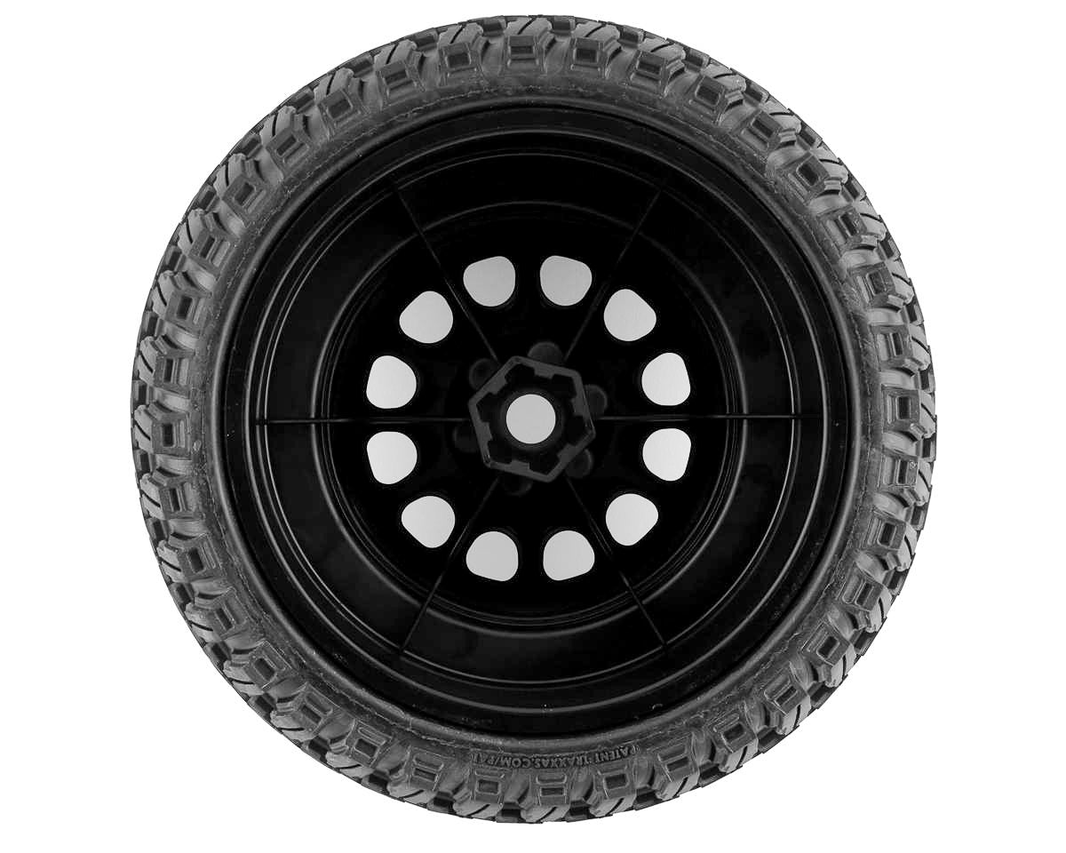 Pneumatici Traxxas XRT Gravix Su Cerchi Neri &ndash; TRX7877 Per XRT VXL &ndash; 1/6 Scala