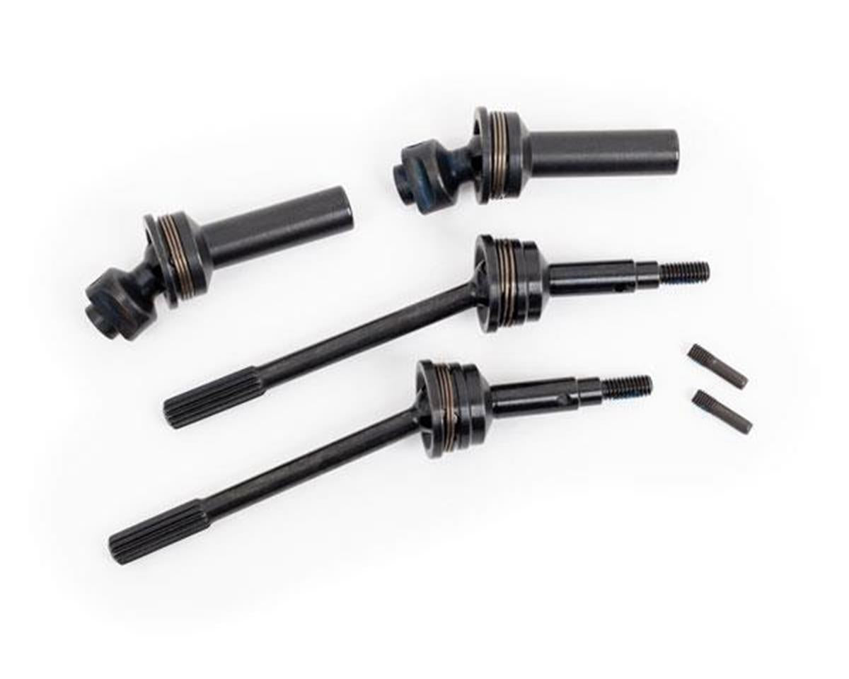 Traxxas Rear HD Steel Splined Driveshafts w/6mm Axle