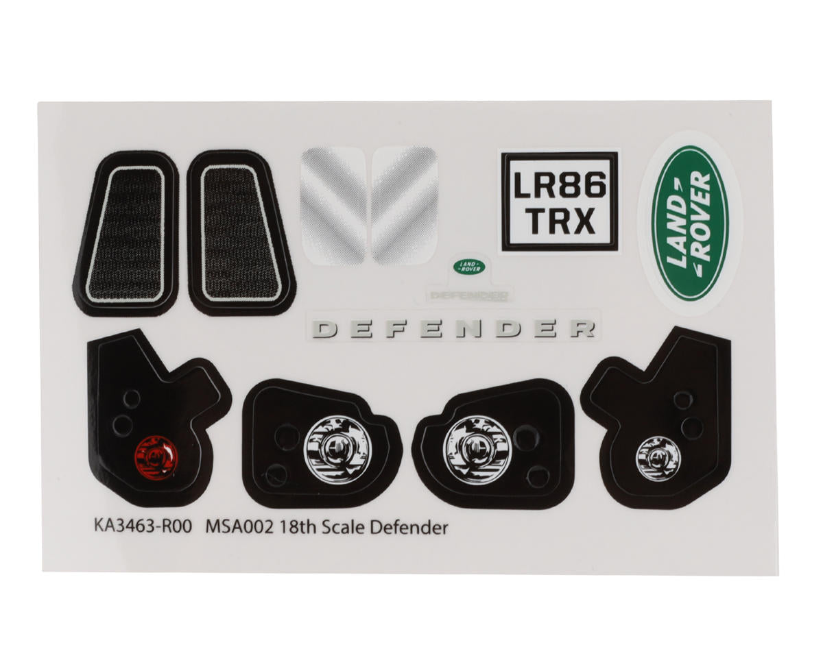 Traxxas TRX-4M Defender Body White