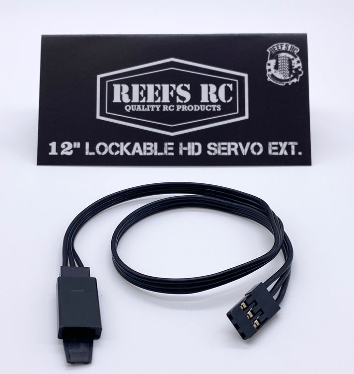 Reefs RC Lockable HD Servo Extensions (Assorted Sizes)