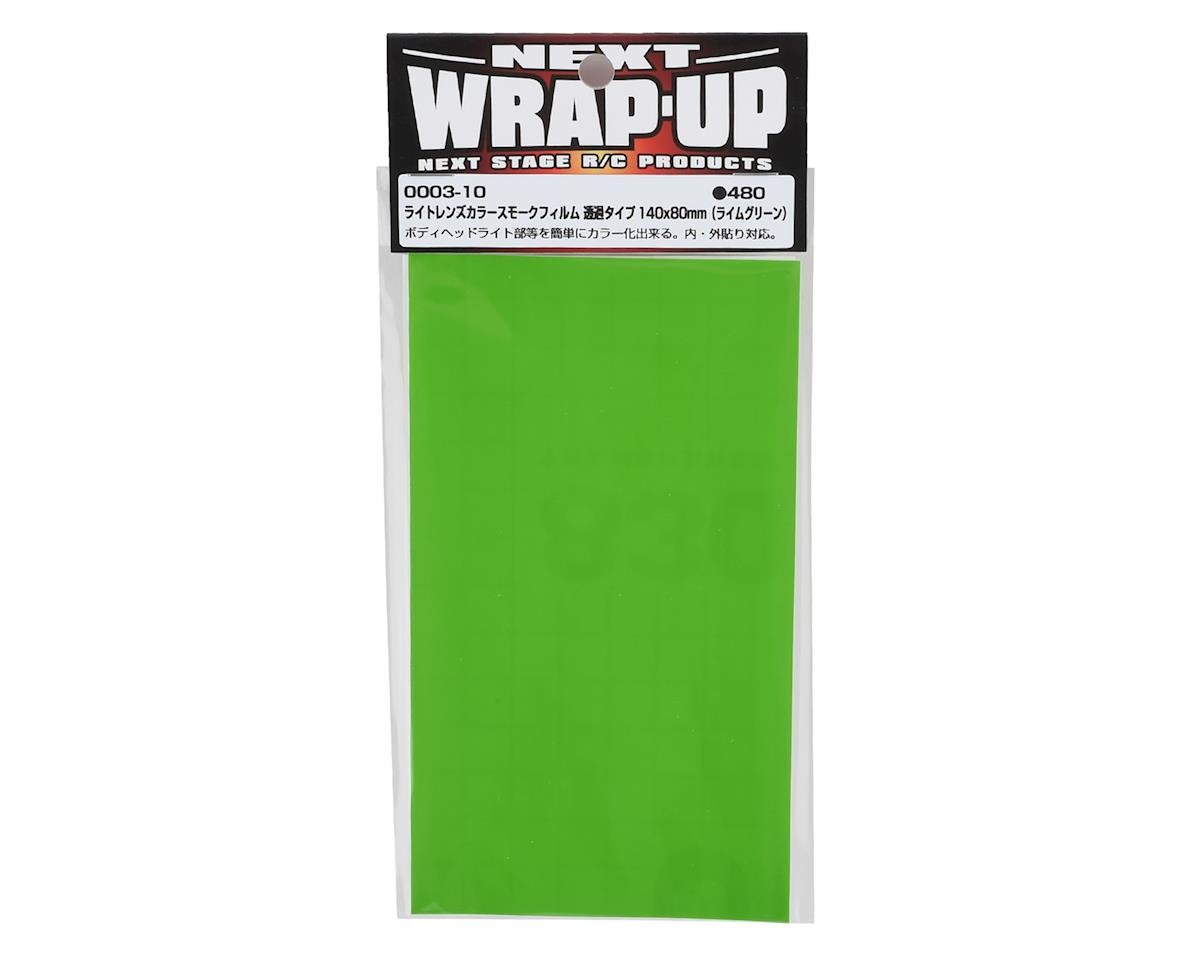 Wrap-Up Next Color Lens Tint Film 140x80mm Lime Green