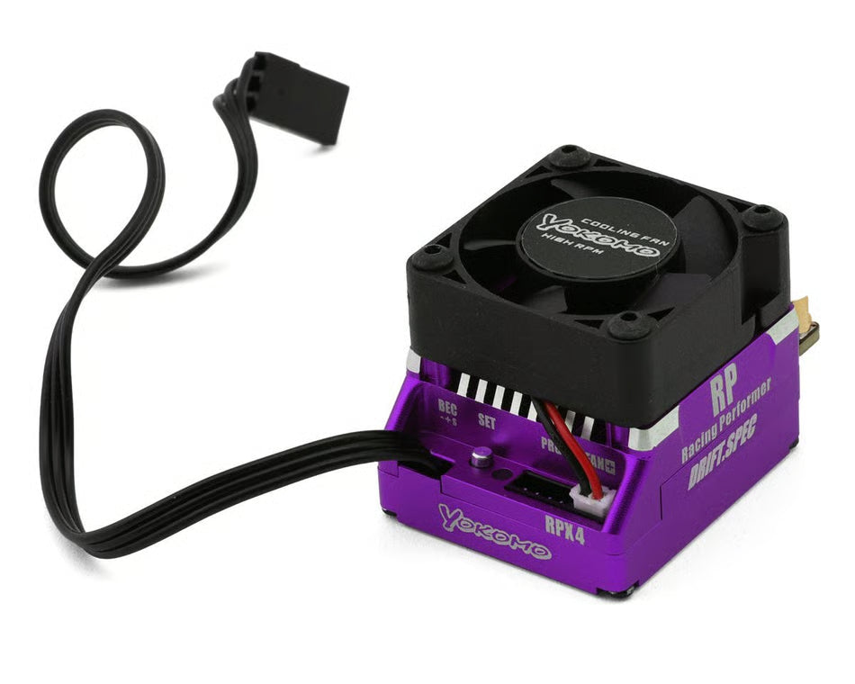 Yokomo BL-RPX4 Competition Sensored Brushless 1/10 Drift Spec ESC