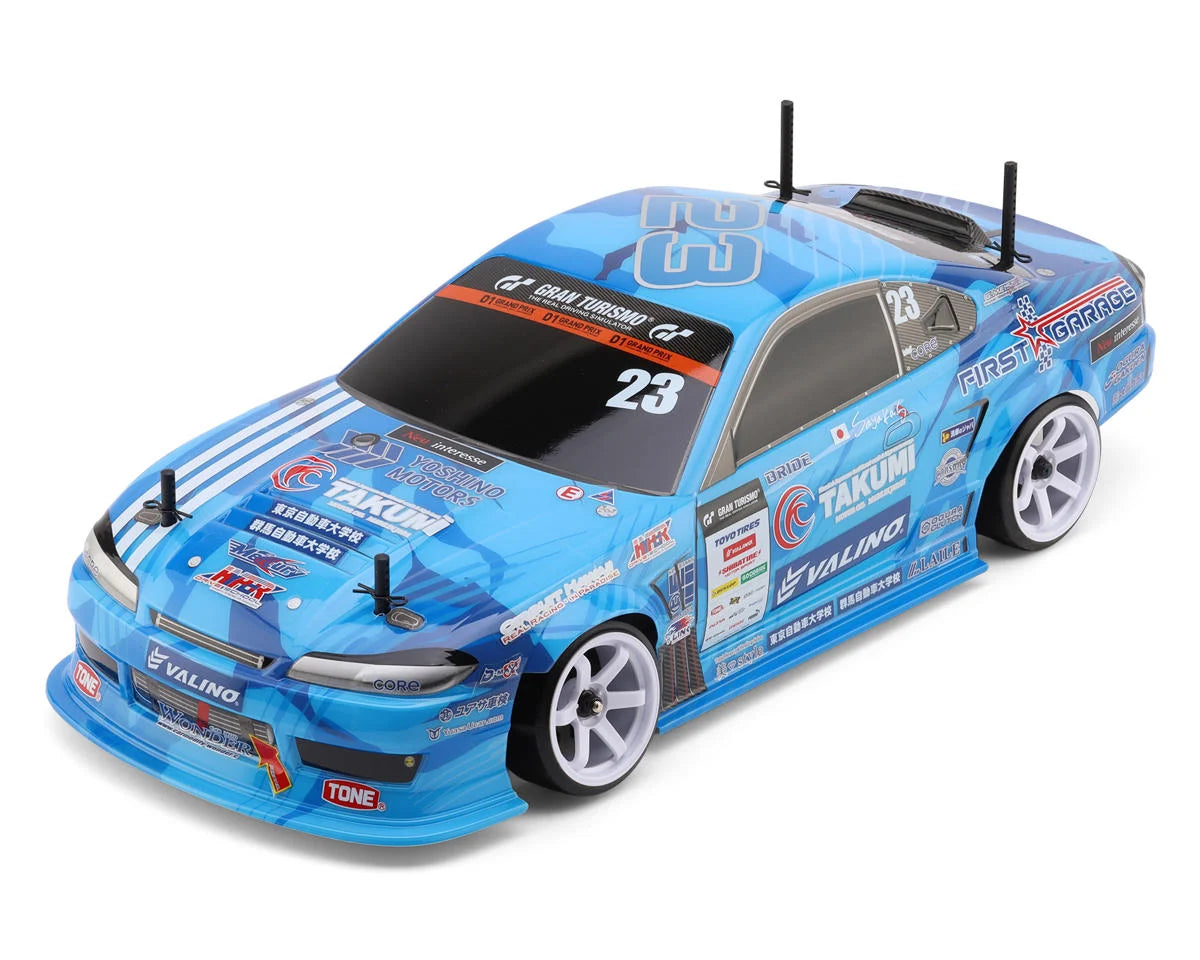 Yokomo RD2.0 "Rookie Drift" 1/10 RWD Drift Car Kit (Blue) w/Mercury Sayaka Special S15 Body