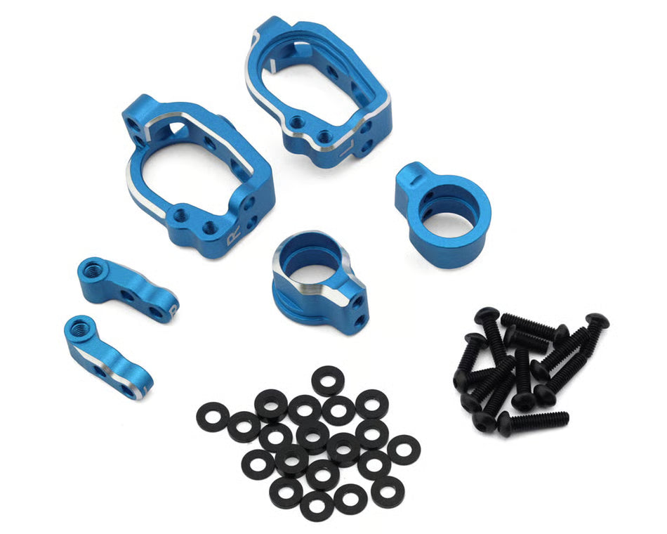 Yokomo RD/SD/MD Aluminum Adjustable Front Steering Block Set (Assorted Colors)