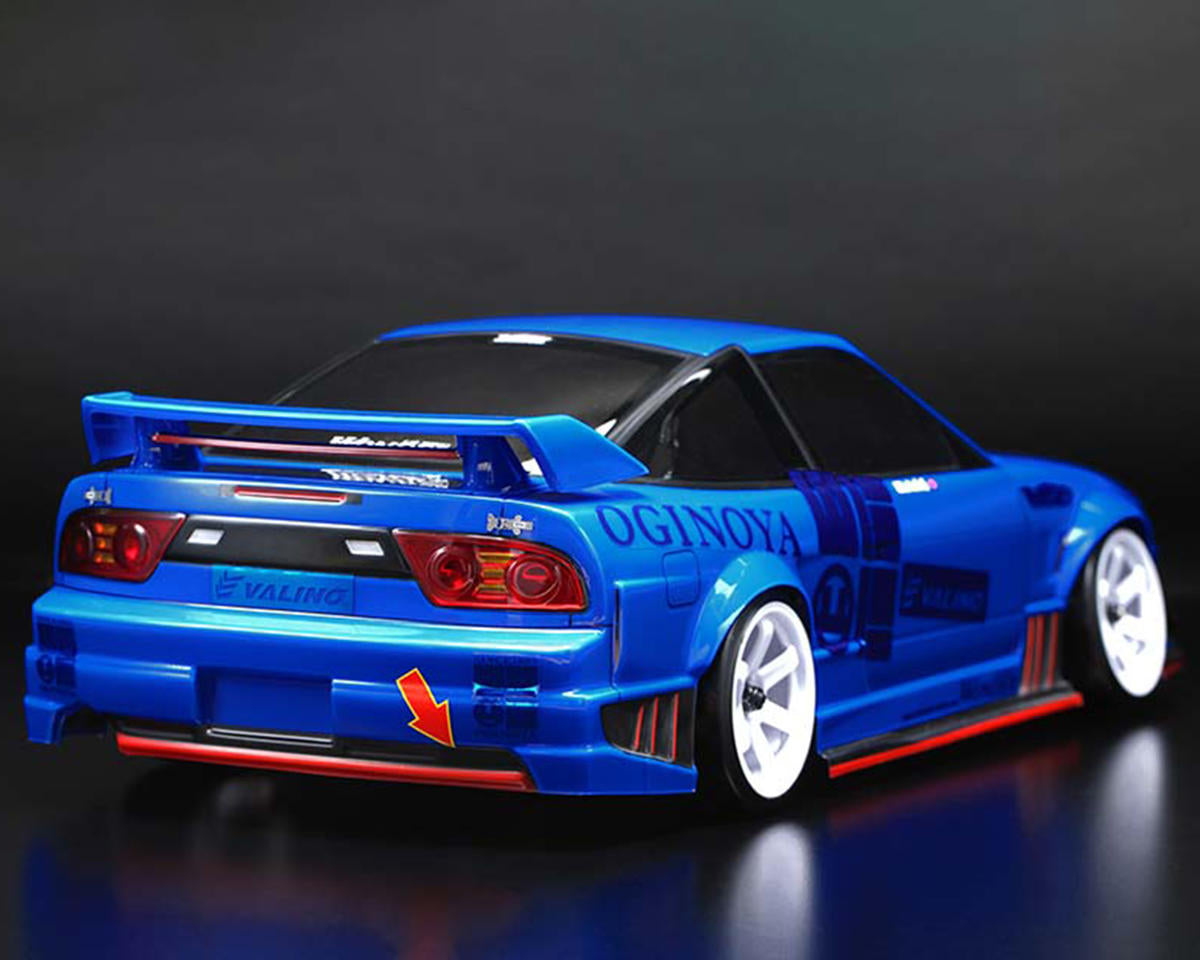 Yokomo Oginoya Sayaka Special 180SX 1/10 Drift Body Set (Clear)