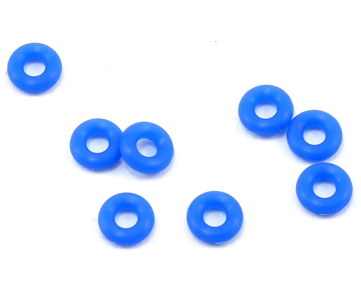 Juego de juntas tóricas de choque de silicona de alto grado Yokomo (azul) (8)