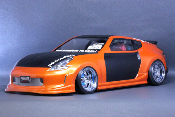 Pandora RC 1/10 Nissan Fairlady Z Z34 Drift Body Set (Clear) (257-260m