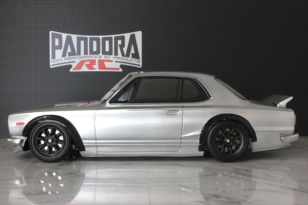Pandora RC Nissan Skyline HT 2000GT-R (KPGC10) Custom Clear Drift Body