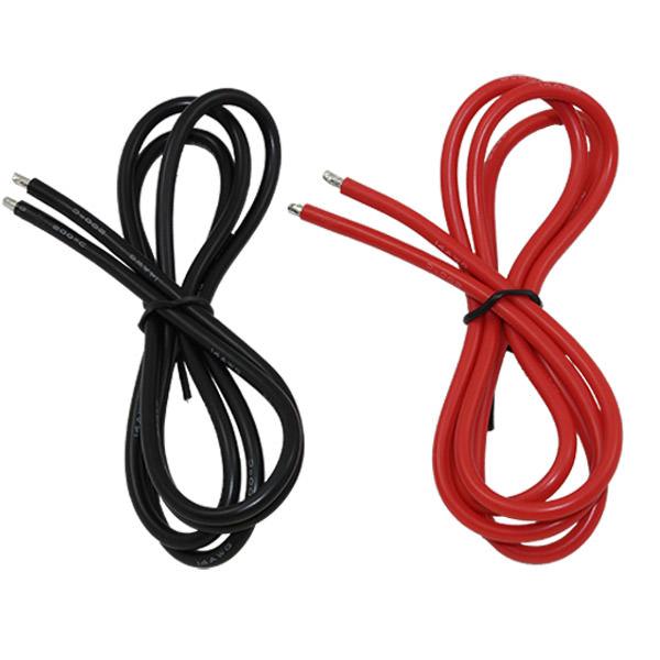 Cable de silicona progresiva PRC - 14 AWG rojo 