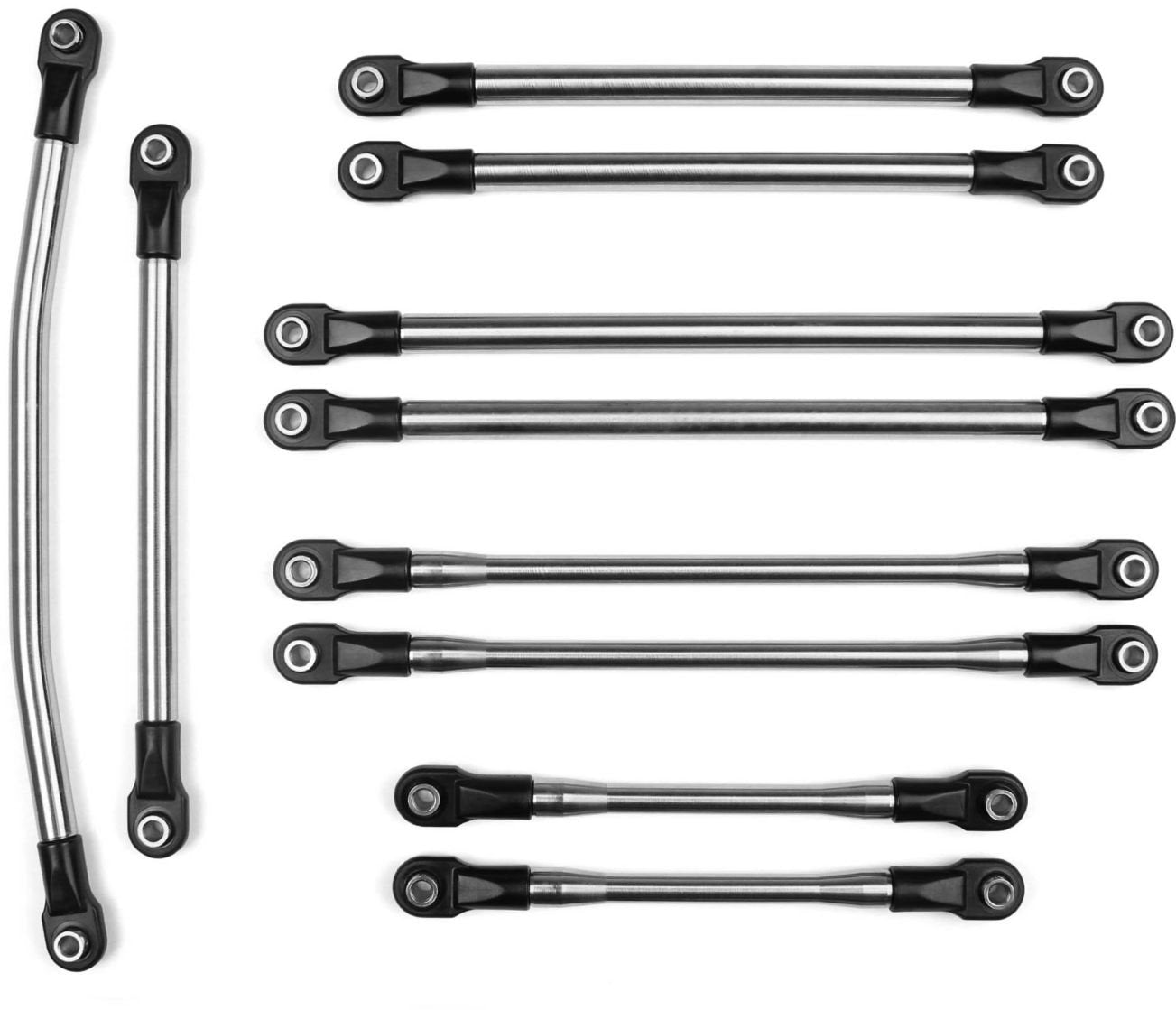 Vanquish Products Incision SCX10-II 1/4 Stainless Steel 10pc Link Kit *Discontinued
