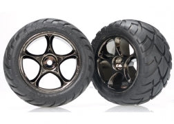 Traxxas Tires & Wheels, Assembled, Tracer 2.2" (2) (Bandit rear)