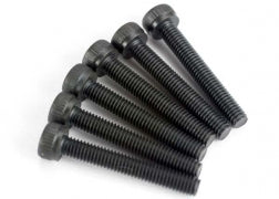Traxxas Cylinder head bolts, marine 3x20mm CS (6) (TRX 2.5)
