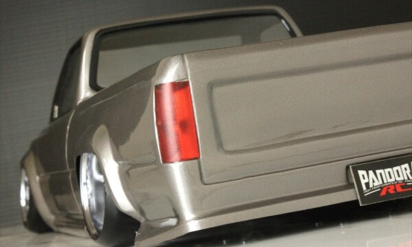 Pandora RC Toyota Hilux Pickup RN80 Mini Truck 1/10 Clear Drift Body