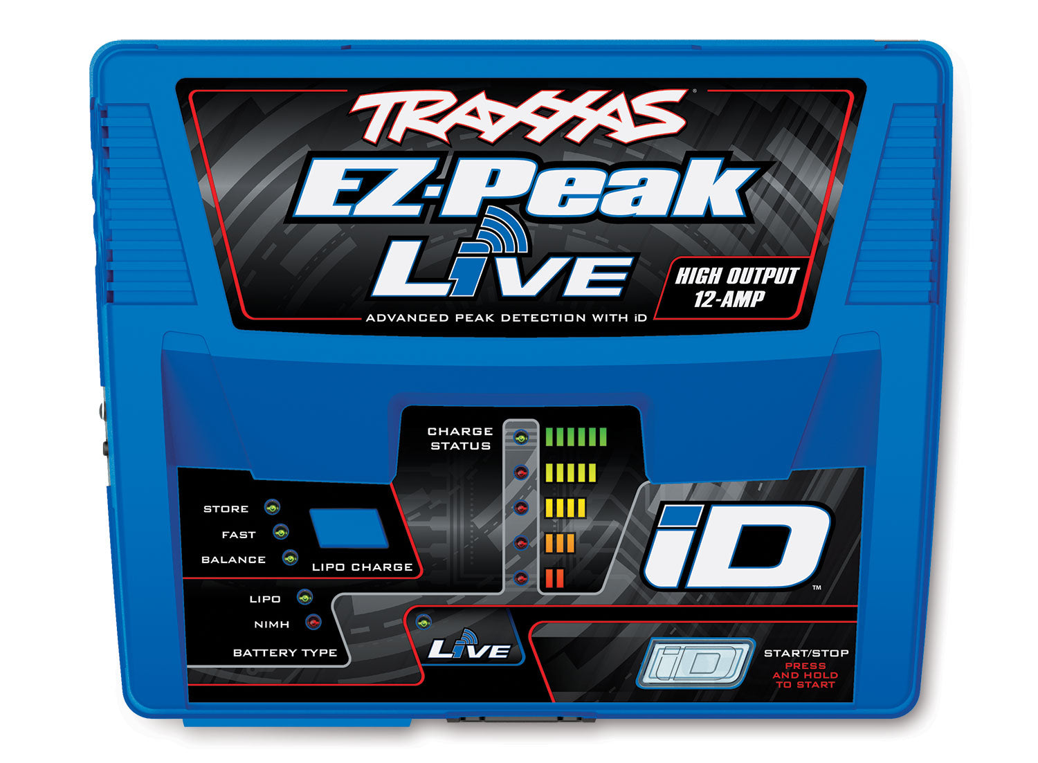 Traxxas EZ-PEAK Live Single 12-Amp Charger w/Auto iD (4S/12A/100W)
