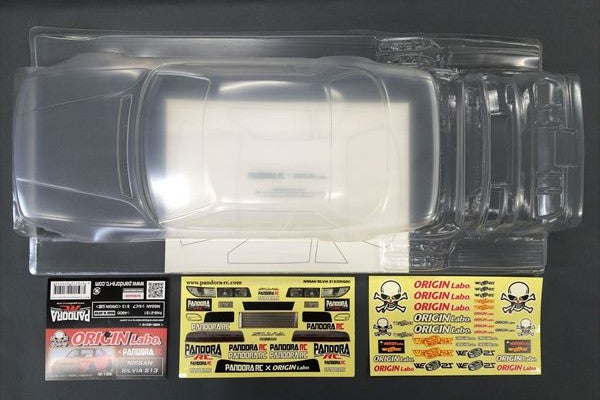 Pandora RC Nissan Silvia S13 / ORIGEN Labo. Cuerpo de deriva transparente