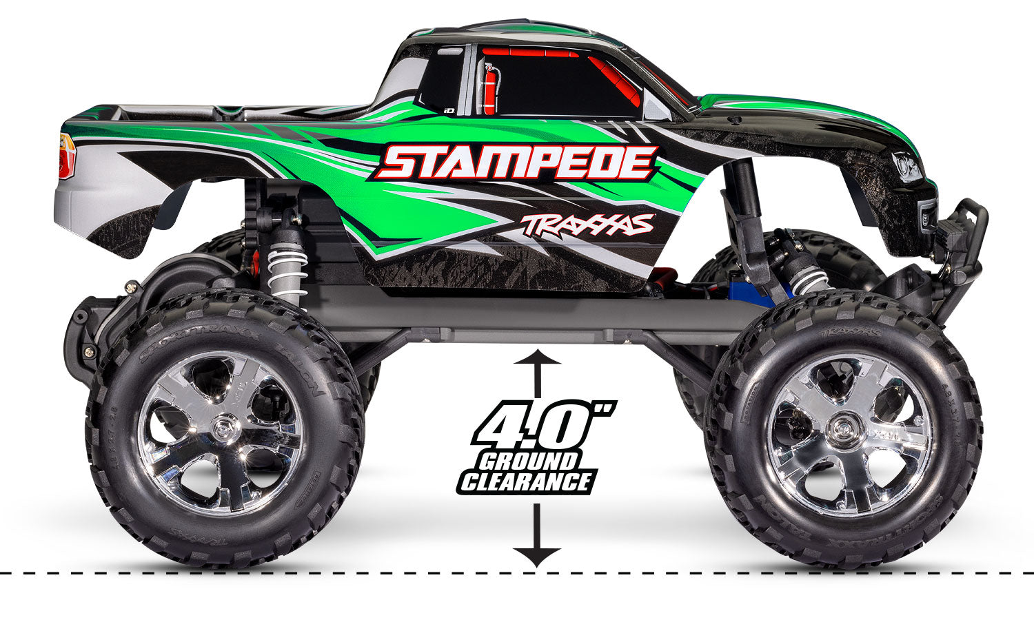Traxxas Stampede 2wd 1/10  Monster Truck w/LED Light Set *DISCONTINUED *ARCHIVED