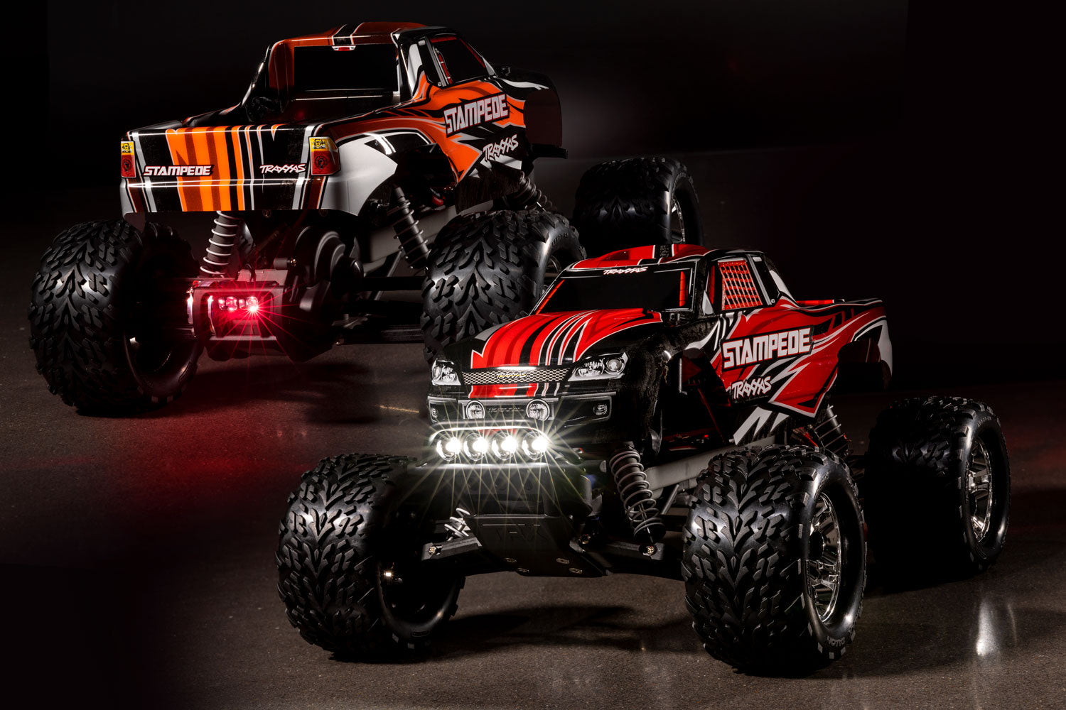 Traxxas Stampede 2wd 1/10 RTR Monster Truck con juego de luces LED