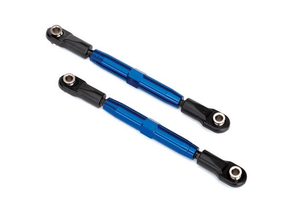 Traxxas Aluminum 39mm Camber Link Turnbuckle (Blue) (2)