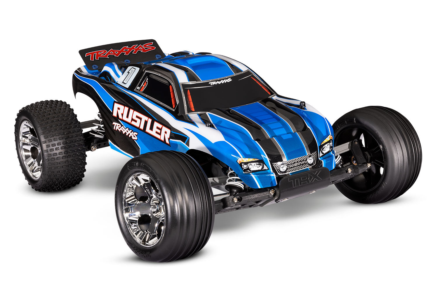 Traxxas Rustler 1/10 RTR 2wd Stadium Truck w/Battery & DC Charger *Archived