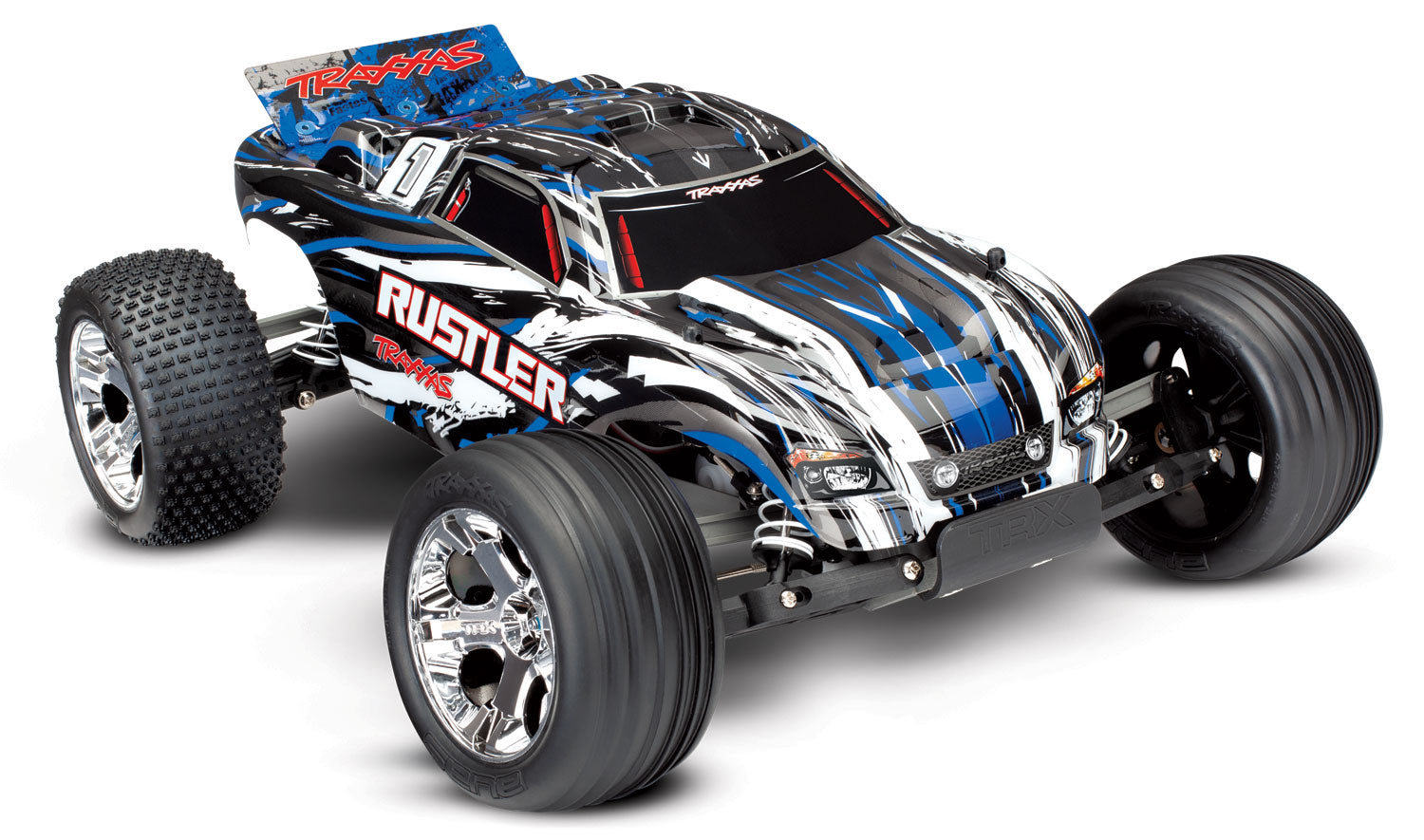 Traxxas Rustler 2WD 1/10 RTR Electric Stadium Truck (No Battery) *Archived