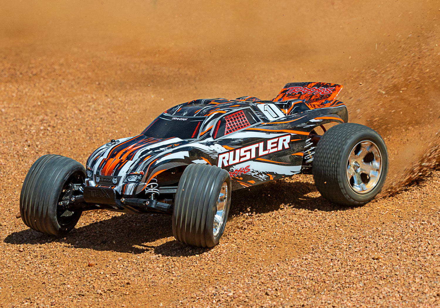 Traxxas Rustler 2WD 1/10 RTR Electric Stadium Truck (No Battery) *Archived