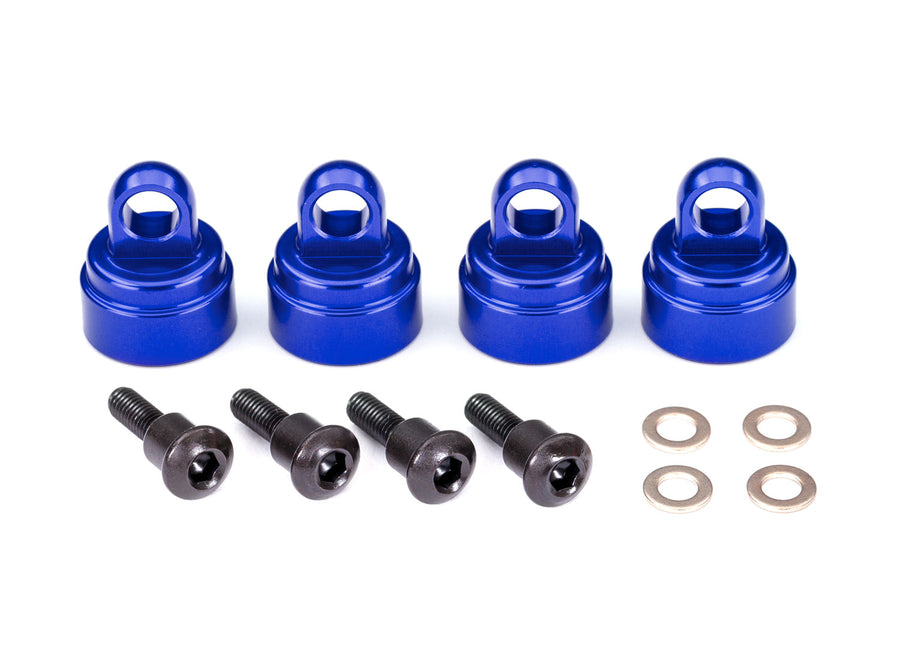 Traxxas Aluminum Ultra Shock Caps (Assorted Colors) TRA3767A