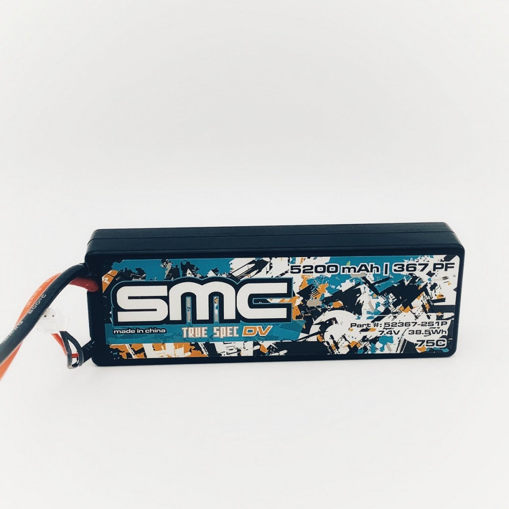 SMC True Spec Extreme Graphene V2 11.1V 5200mAh 75C con cable *Discontinuado