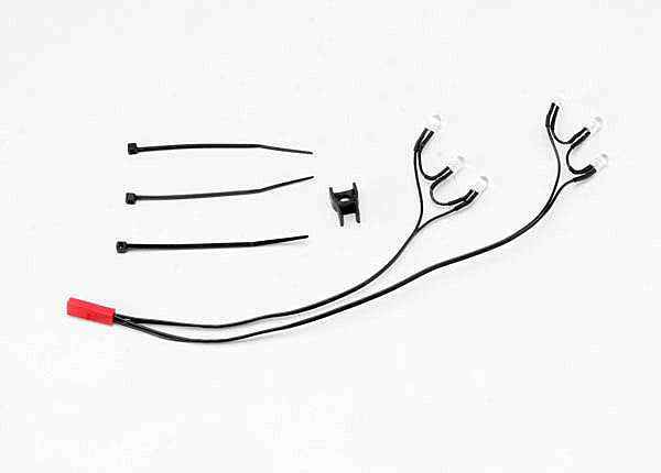 Arnés trasero de luz LED Traxxas (6 luces rojas)