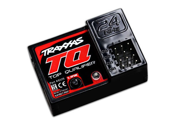 Traxxas 6519 TQ Receptor 3 Canales Micro 2.4GHz 