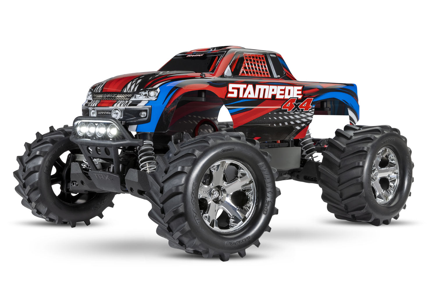 Traxxas Stampede 4X4 LCG 1/10 RTR Monster Truck w/LED Lights *Archived